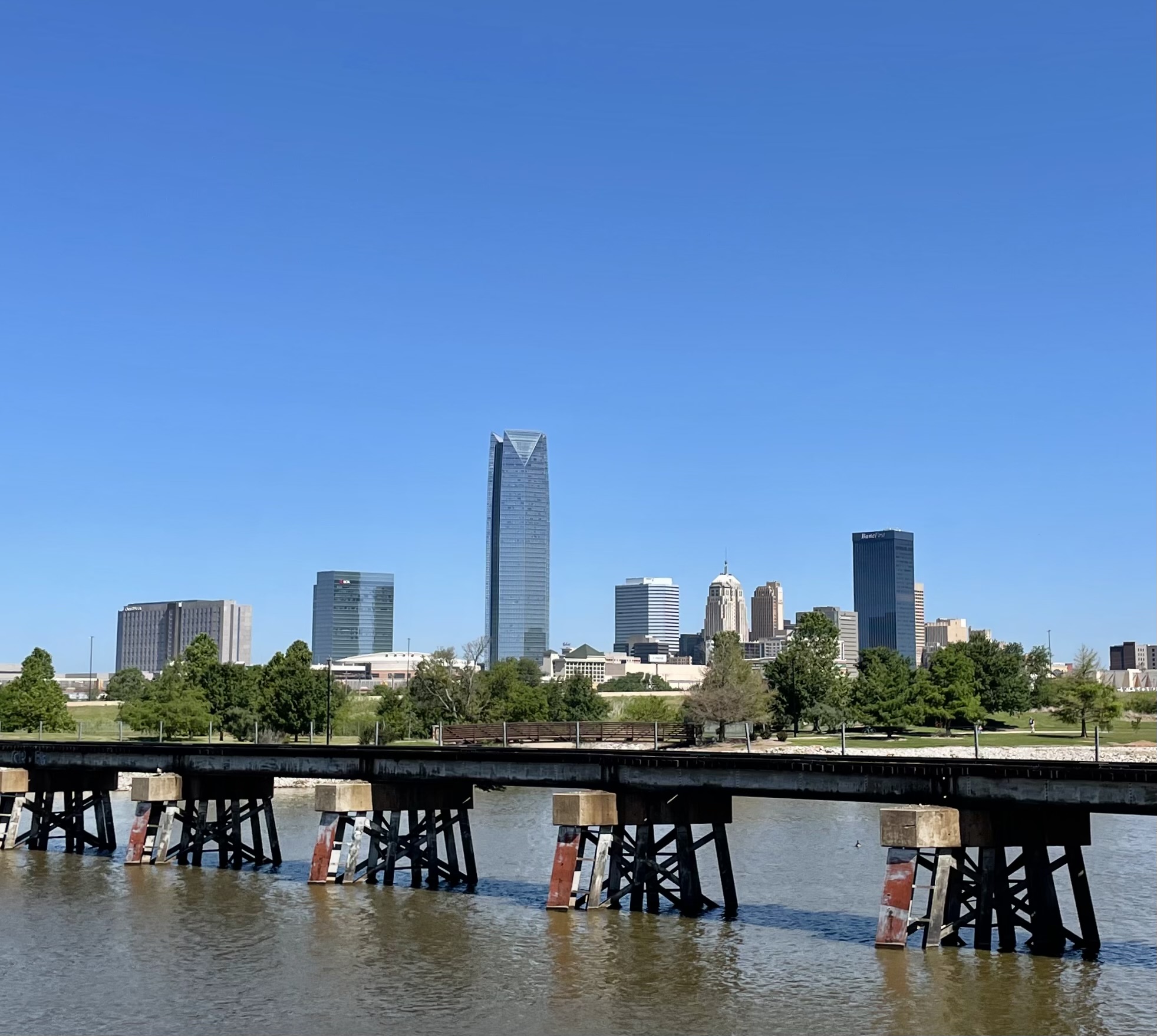 Oklahoma City downtown skyline